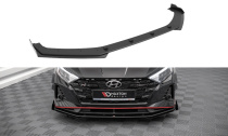 Hyundai I20 N MK3 2020+ Street Pro Frontsplitter + Splitters V.1 Maxton Design 